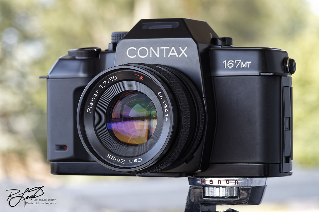 Contax 167MT w/ Carl Zeiss Planar 50mm 1.7