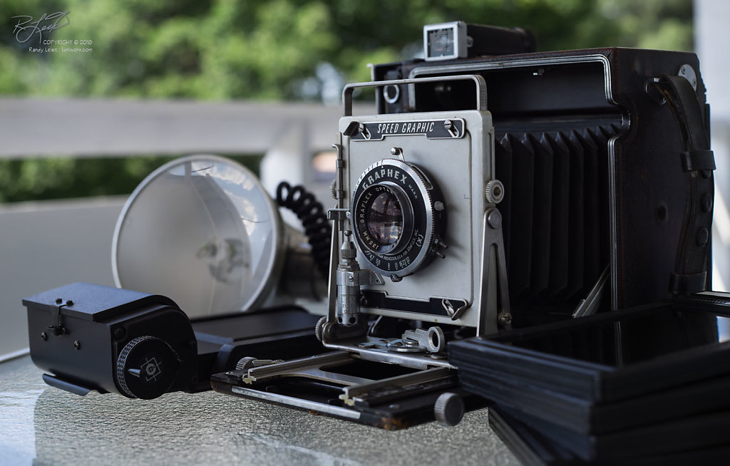A typical Graflex 4x5 Press Camera - Rescued and Ready