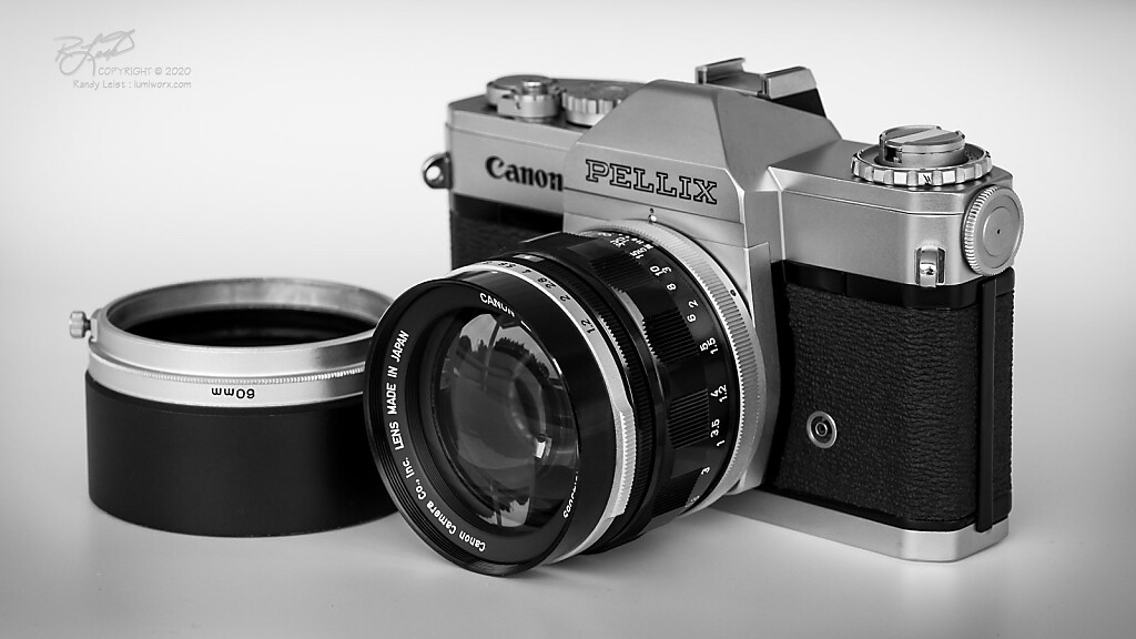 Canon Pellix w/ FL 58mm f/1.2