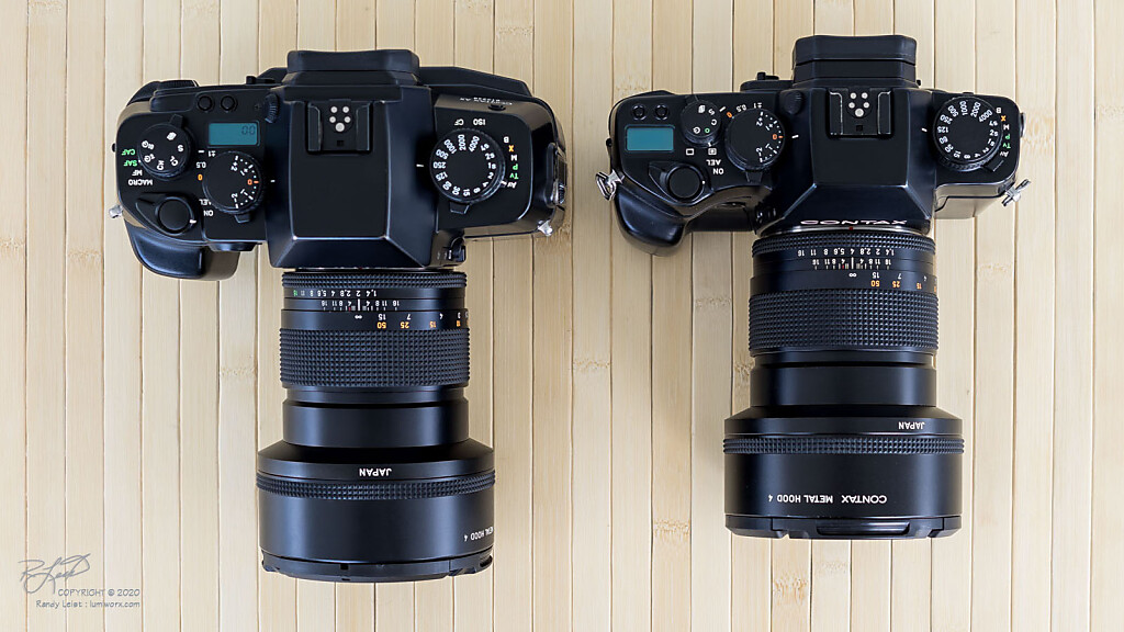 Contax AX w/ 85,1.4 MMG -vs- Contax RX w/ 85,1.4 AEJ