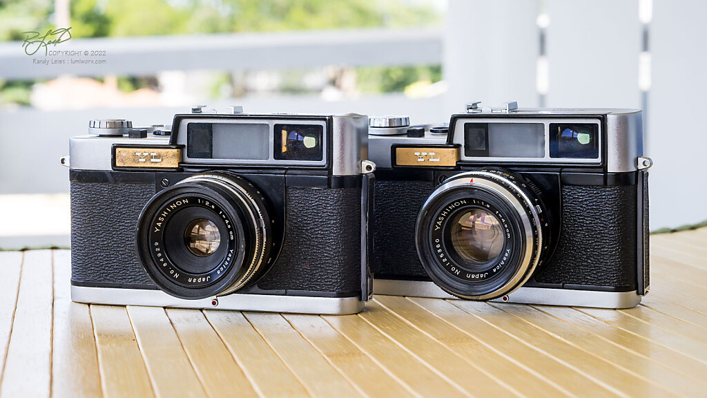 Yashica 35 YL Rangefinders - f/2.8 & f/1.9